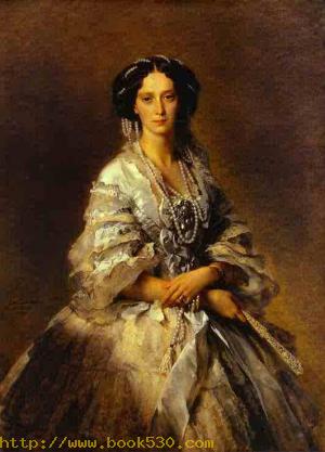 Portrait of Empress Maria Alexandrovna. 1857