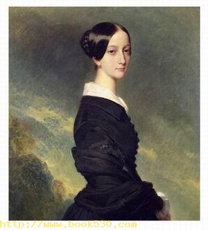 Portrait of Francisca Caroline de Braganca 1844
