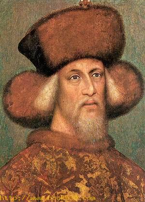 Portrait of the Emperor Sigismund 1432-33