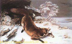 The Fox in the Snow 1860