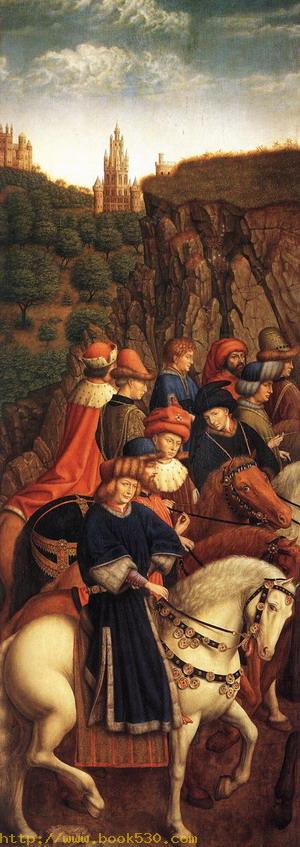 The Ghent Altarpiece, The Just Judges 1427-30