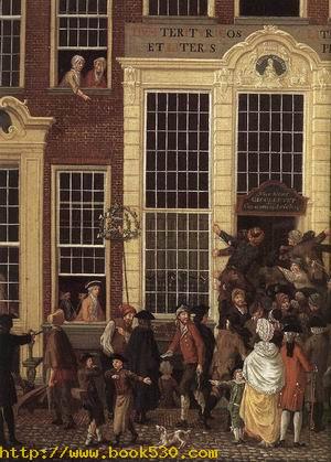 The Lottery Office (detail) 1779