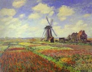 Tulip Fields in Holland. 1886