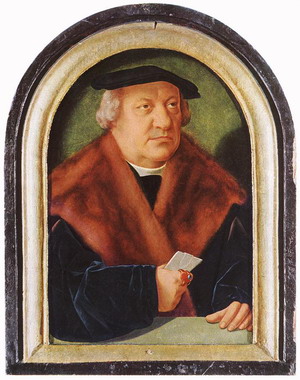 Portrait of Scholar Petrus von Clapis c. 1528