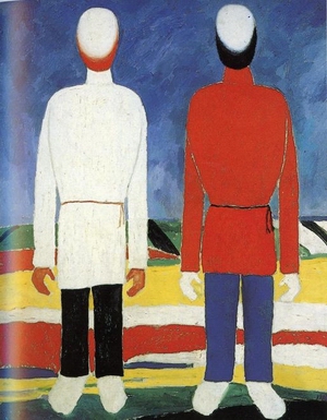 Two Male Figures 1928-1932