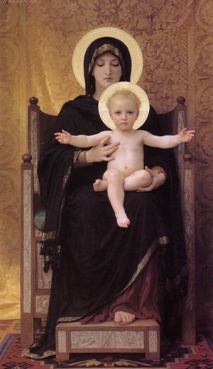 Virgin and Child (Madone assise) 1888