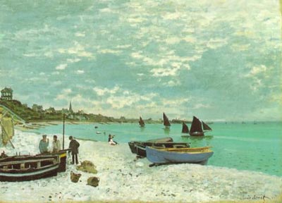 Beach at Sainte-Adresse, The