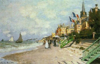 Beach at Trouville, The