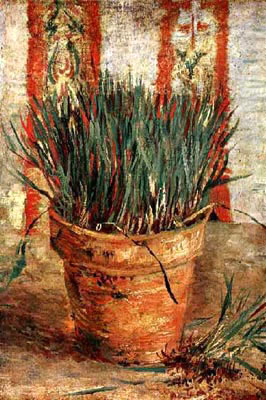 Flowerpot with Chives