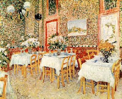 Interior of a Restaurant