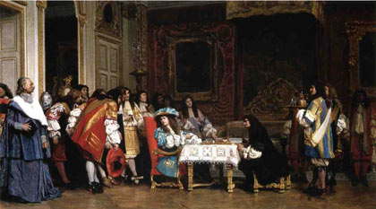 Louis XIV and Moliere