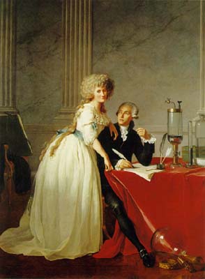 Monsieur Lavoisier and his Wife