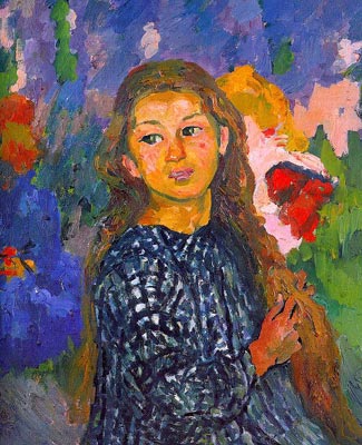 Portrait of Ottilia Giacometti