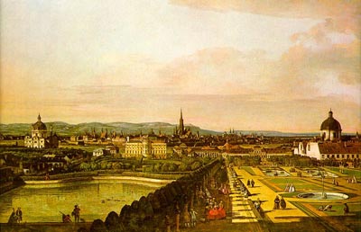 View of Vienna from the Belvedere