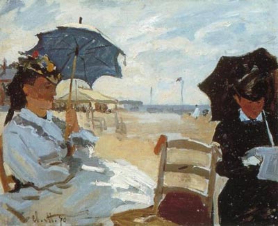 Beach at Trouville, The