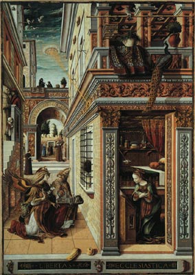 Annunciation with Saint Emidius