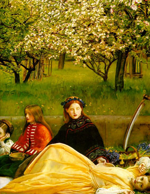 Apple Blossoms (Spring) - detail I