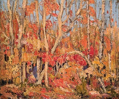 Autumn Tapestry: Tangled Trees