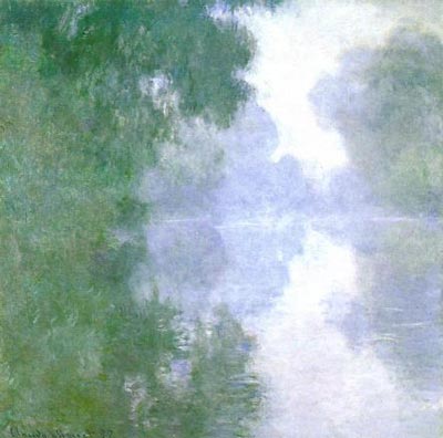 Branch of the Seine near Giverny in the Fog