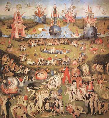 Garden of Earthly Delights (Central panel of the triptych)