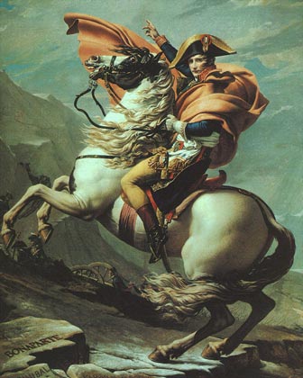 Napoleon Crossing the Alps