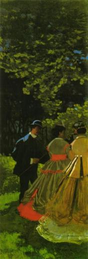 Picnic, left panel, The