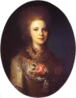 Portrait of V. N. Surovtseva