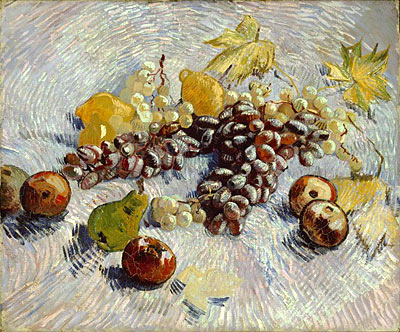 Still Life with Apples, Pears, Lemons and Grapes