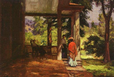 Woman on the Porch