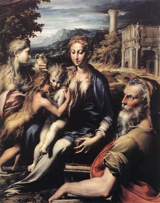 Madonna and Child with Saints