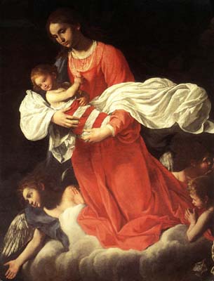 The Virgin and the Child with Angels