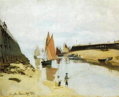 Entrance to the Port of Trouville