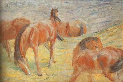 Grazing Horses I