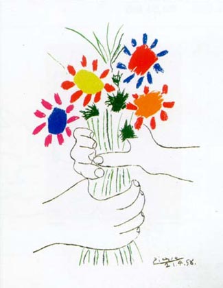 Hand with Bouquet