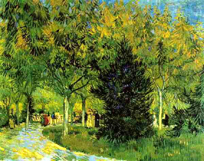 Lane in the Public Garden at Arles, A