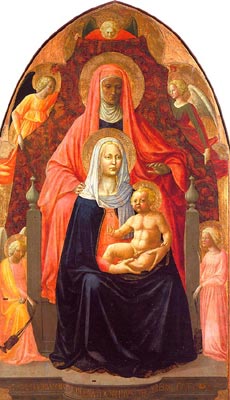 Madonna and Child with St.Anne