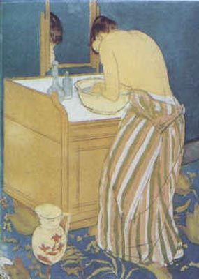 Woman Bathing