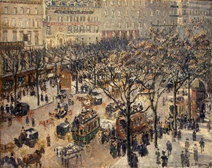 Boulevard des Italiens, Morning, Sunlight, 1897