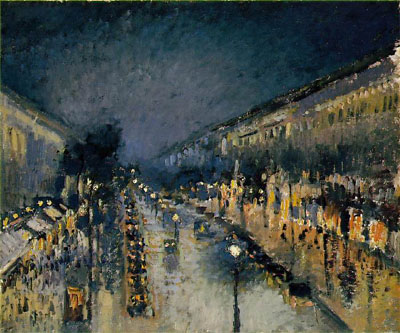 Boulevard Montmartre: Night