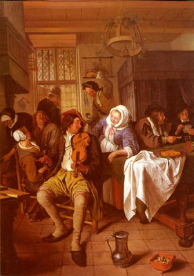 Interior Of A Tavern