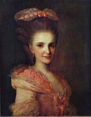 Portrait of an Unknown Lady in a Pink Dress