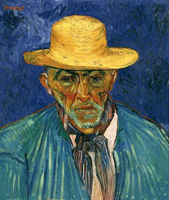 Portrait of Patience Escalier, Shepherd in Provence