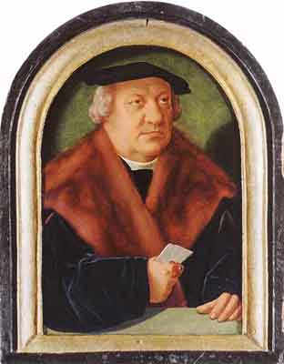 Portrait of Scholar Petrus von Clapis