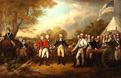 Surrender of General Burgoyne at Saratoga