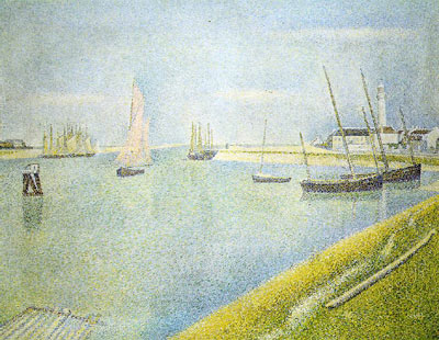 The Channel at Gravelines, in the direction of the Sea