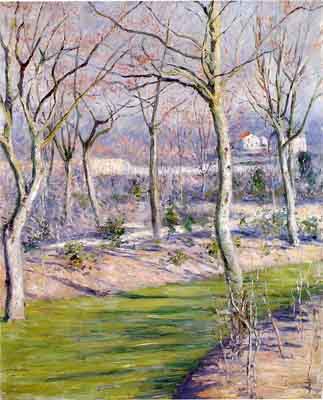 The Garden at Petit Gennevilliers in Winter