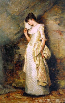 Woman with a Fan