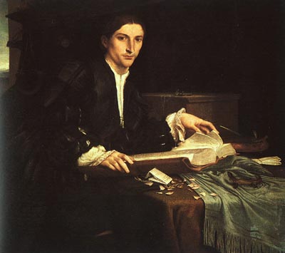 Young Man in his Study