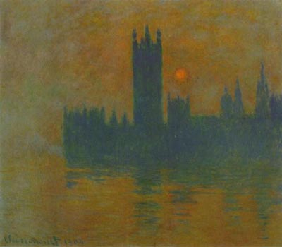 Houses of Parliament, Sunset