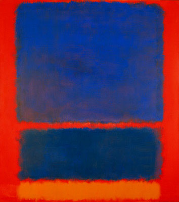 Blue, Orange, Red